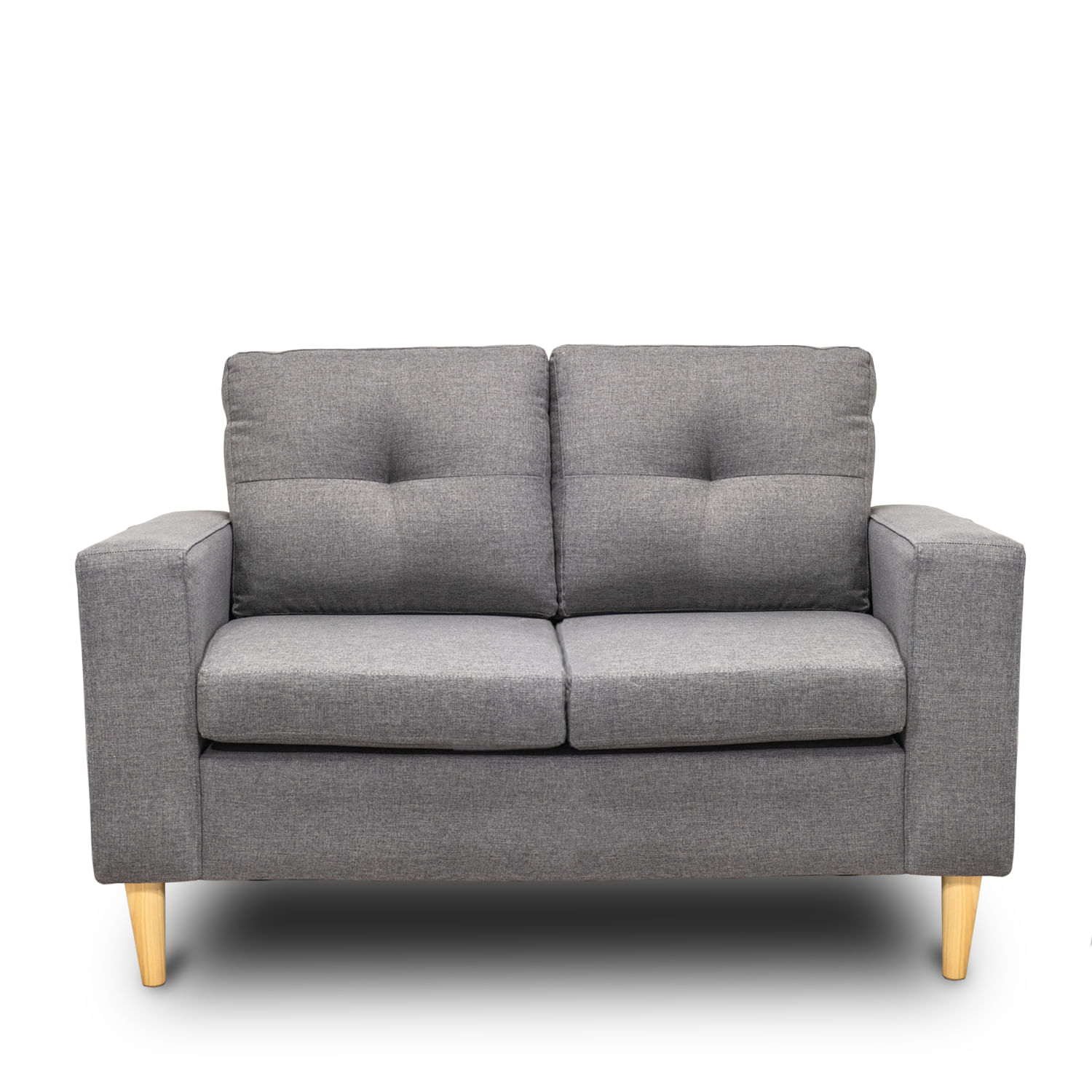 sofa oslo 2 puestos glottman gris