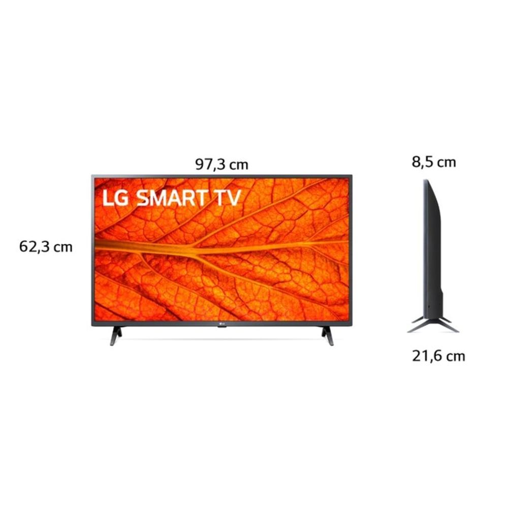Televisor LG 43” FHD Plano Smart TV 43LM6370PDB LED - Lagobo