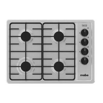 Estufa-De-Empotarar-Mabe-4-Puestos-Gas-Natural-PM6044ENA0-Acero-Inoxidable--1-