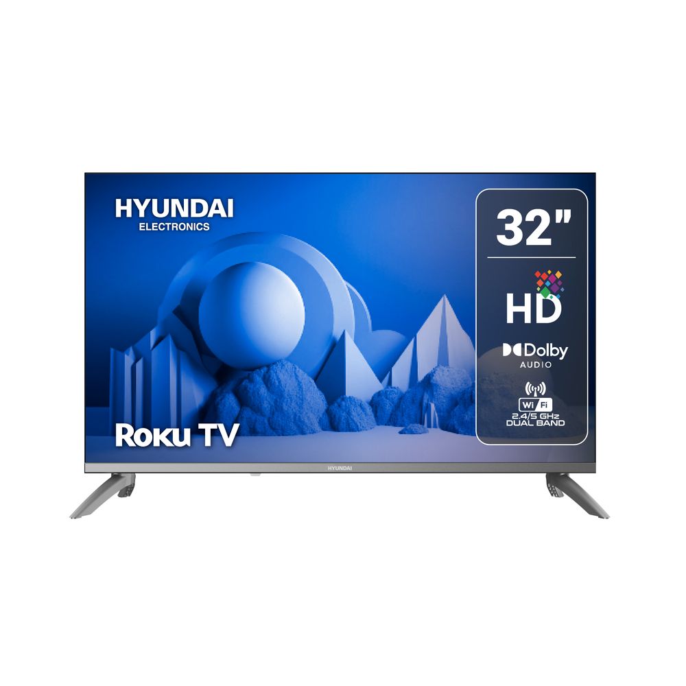 Televisor Hyundai 32" Pulgadas 81 cm HYLED3257RiM HD LED Smart TV Roku ...