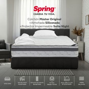 Colchon-Spring-Master-Original-100-x-190---Almohadas-y-Protector_1