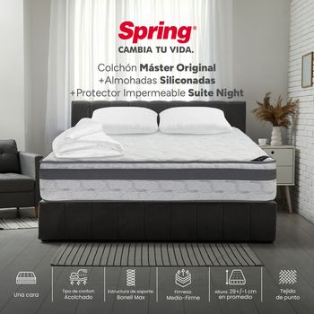 Colchon-Spring-Master-Original-160-x-190---Almohadas-y-Protector_1
