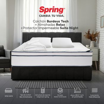 Colchon-Spring-Burdeos-Tech-160-x-190---Almohadas-y-Protector_1
