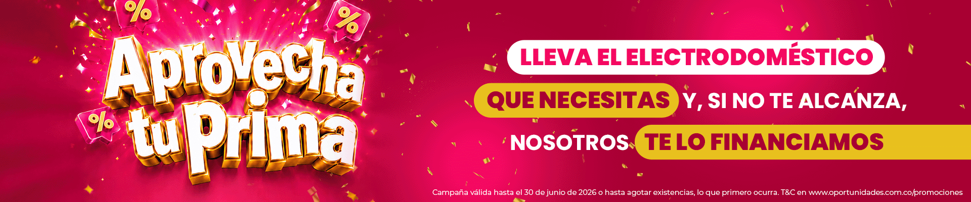 Banner Aprovecha Tu Prima