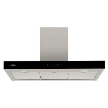 Haceb-Campana-Extractora-90cms-Tipo-Peninsula-T-90-V3-INOX-NE-Inox---Negro